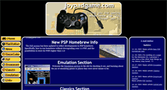 Desktop Screenshot of joypadgame.com