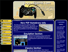 Tablet Screenshot of joypadgame.com